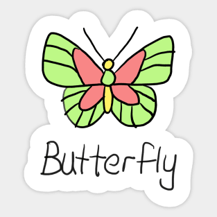 Butterfly Sticker